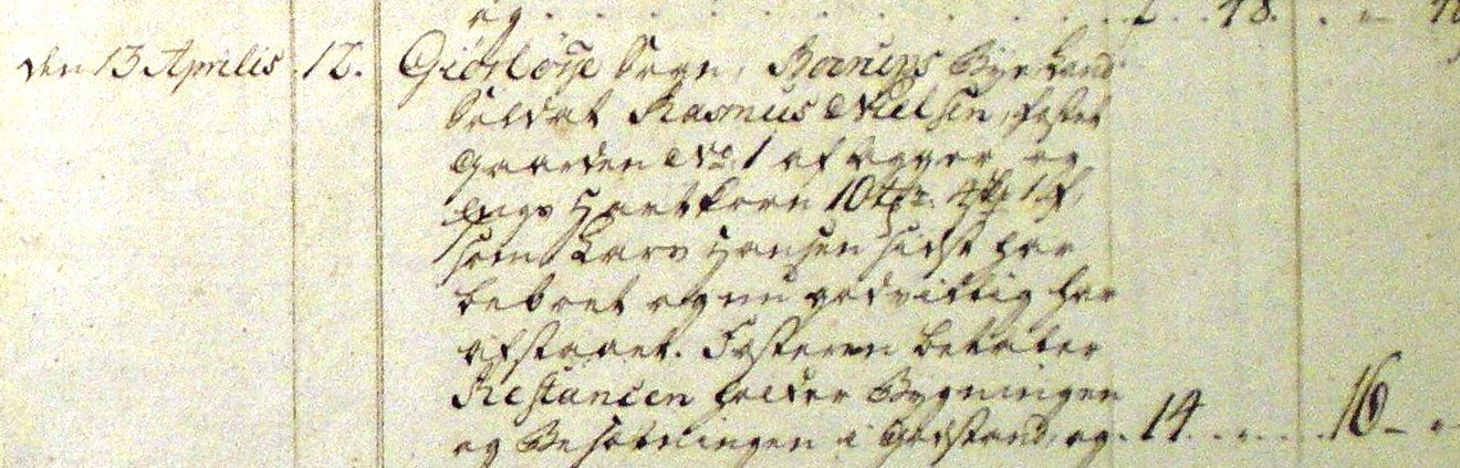 Fæste Designation 1778 - Rasmus Nielsen