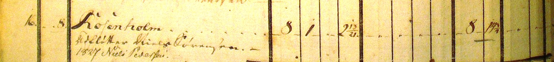 Jordebog 1796