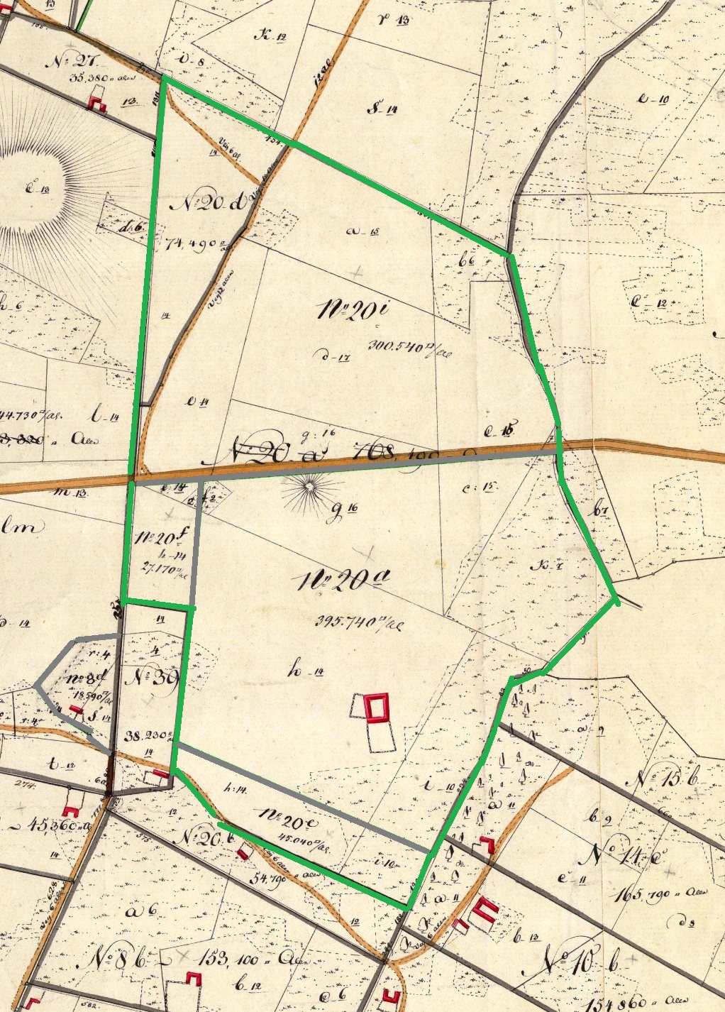 Bredtofte ca. 1860