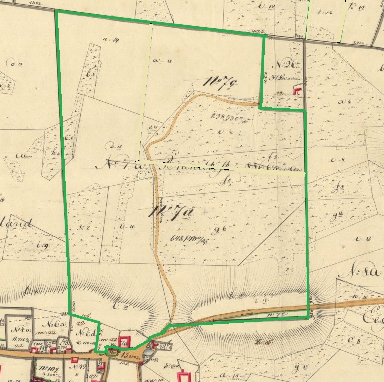 Brandtofte ca. 1860