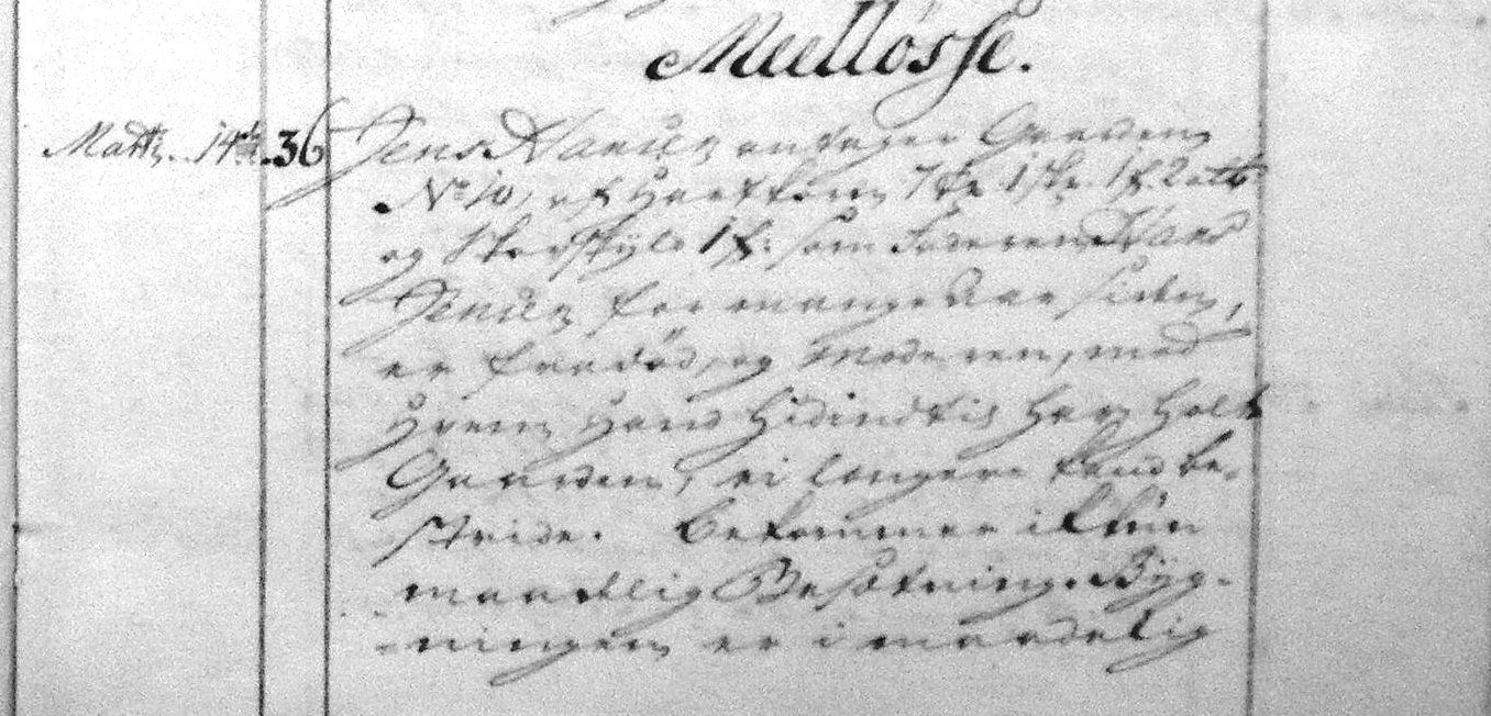 Fæste Designation 1767 - Jens Hansen
