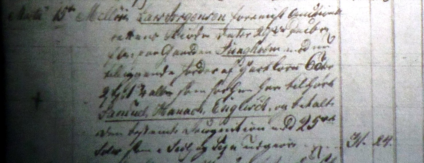 Fæste Designation 1821 - Lars Jørgensen