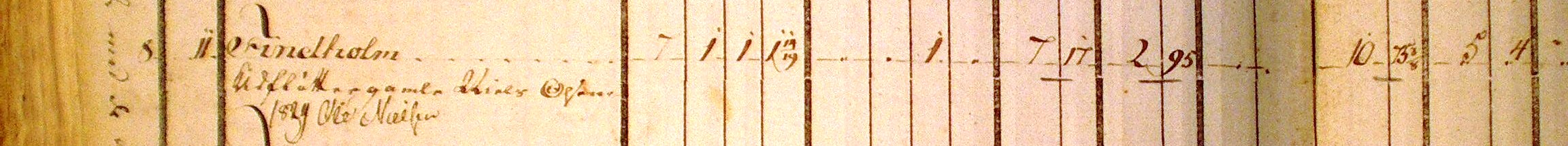Jordebog 1796