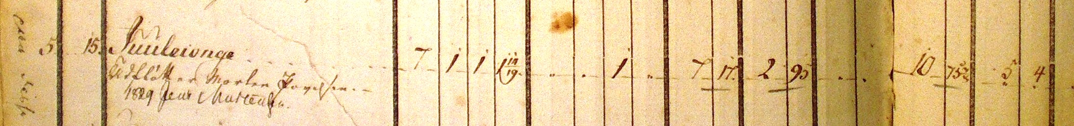 Jordebog 1796