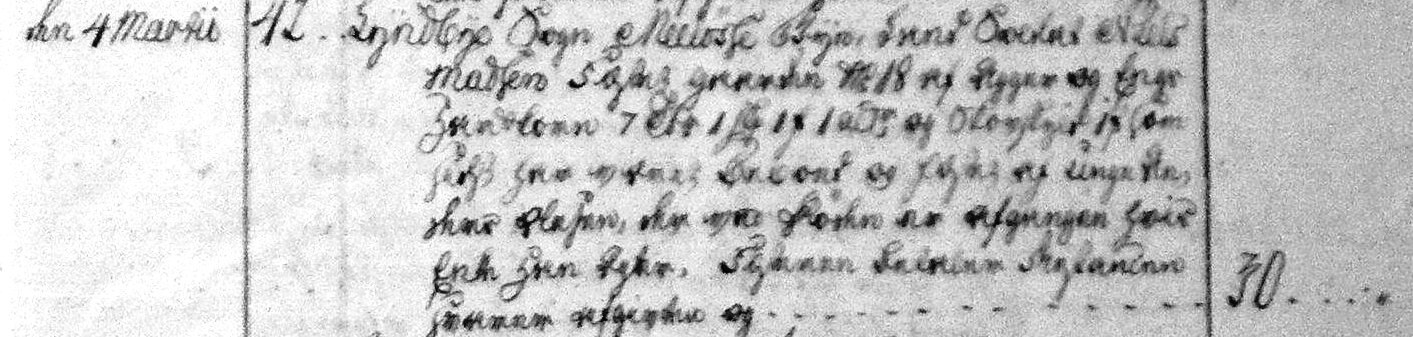 Fæste Designation 1779 - Niels Madsen
