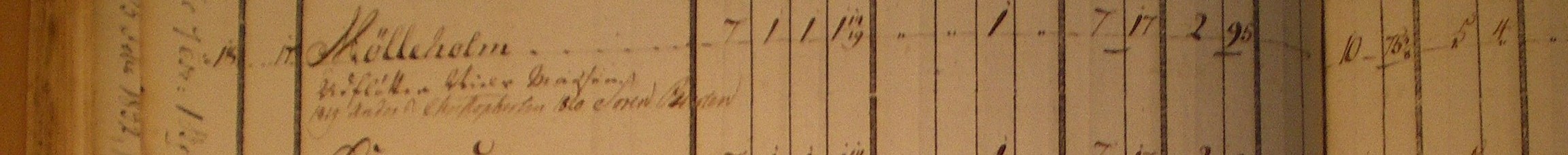 Jordebog 1796