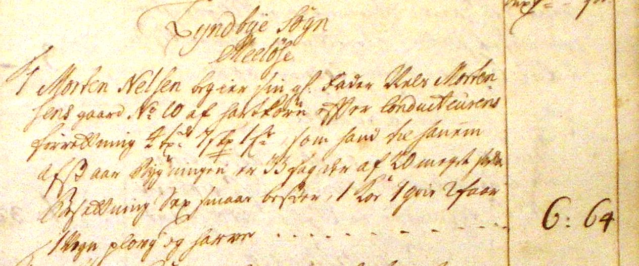 Fæste Designation 1718 - Morten Nielsen
