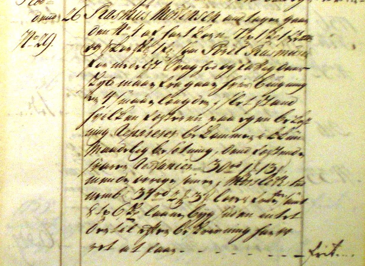 Fæste Designation 1756 - Rasmus Mortensen