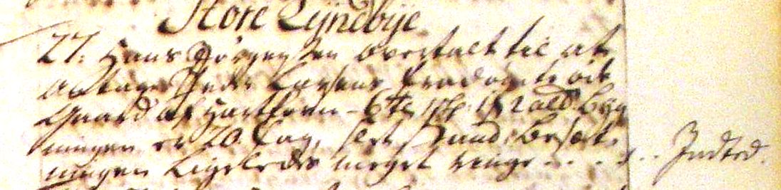 Fæste Designation 1733 - Hans Jørgensen