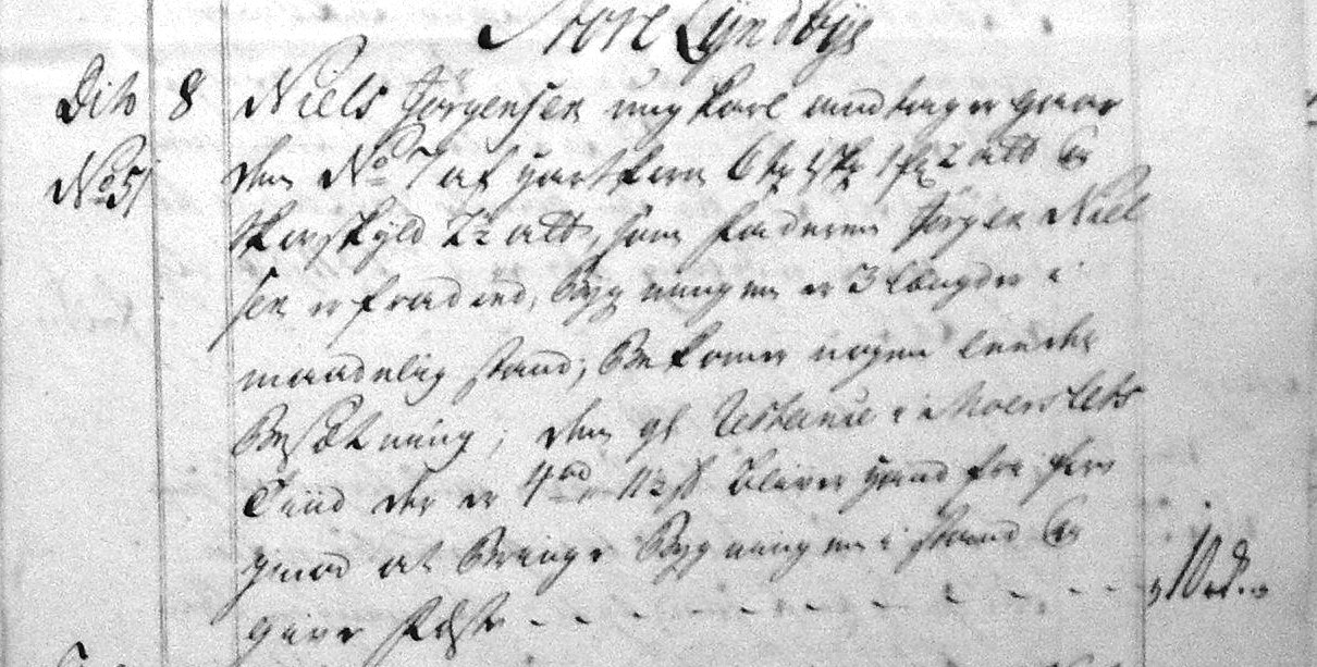 Fæste Designation 1765 - Niels Jørgensen