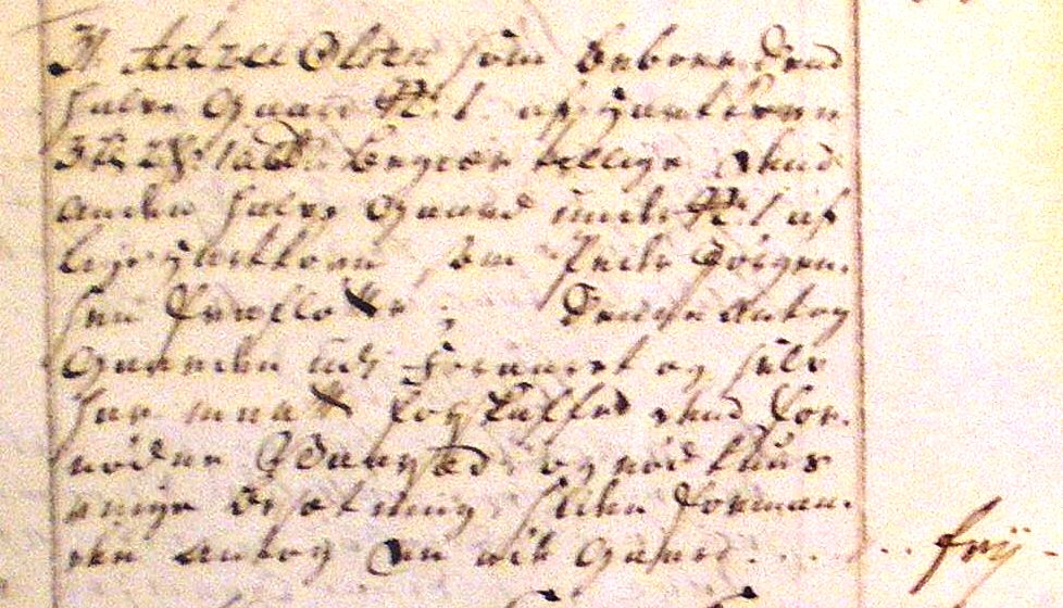 Fæste Designation 1737 - Adzer Olsen