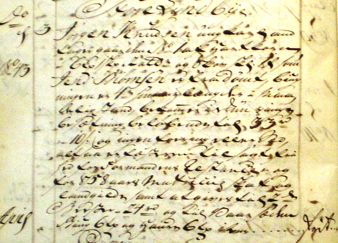 Fæste Designation 1758 - Jørgen Knudsen