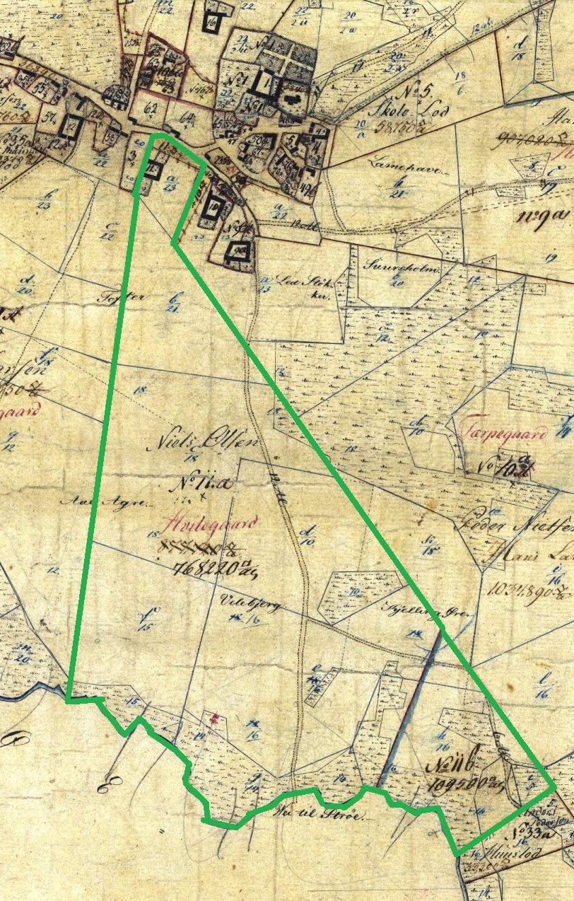 Hvilegaard ca. 1816