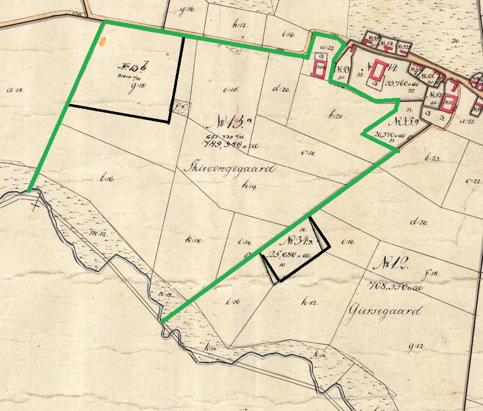 Skvingegaard ca. 1860