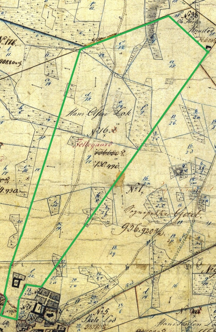 Fllegaard ca. 1816