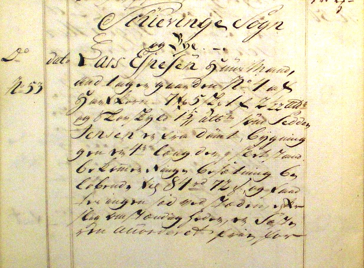 Fæste Designation 1757 - Lars Espesen