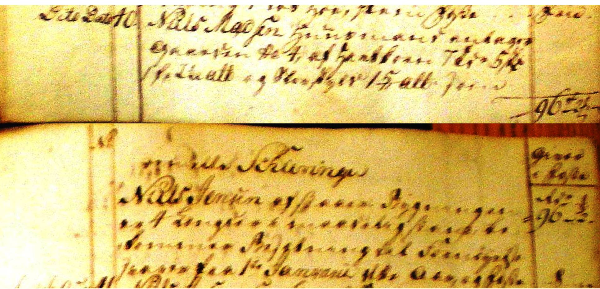 Fæste Designation 1796 Niels Madsen